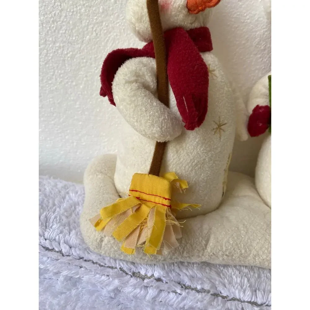 2003 Hallmark Jingle Pals animated musical snowman pair good condition Battery